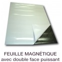 feuille magnétique avec double face puissant