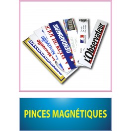 pinces magnétiques 210 x 75 mm